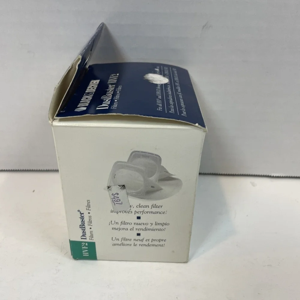 Black & Decker - DustBuster Cordless Vac (2) Filters, HVF2 - HV, DB, & VP Models